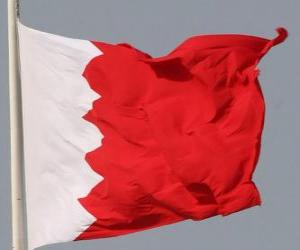 yapboz Bahreyn bayrağı